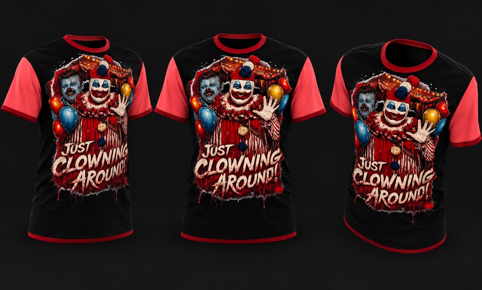 Just Clowning Around Mock-up
